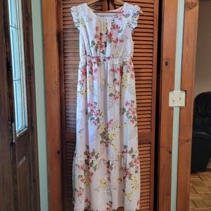 Isabel Maternity Maxi Dress